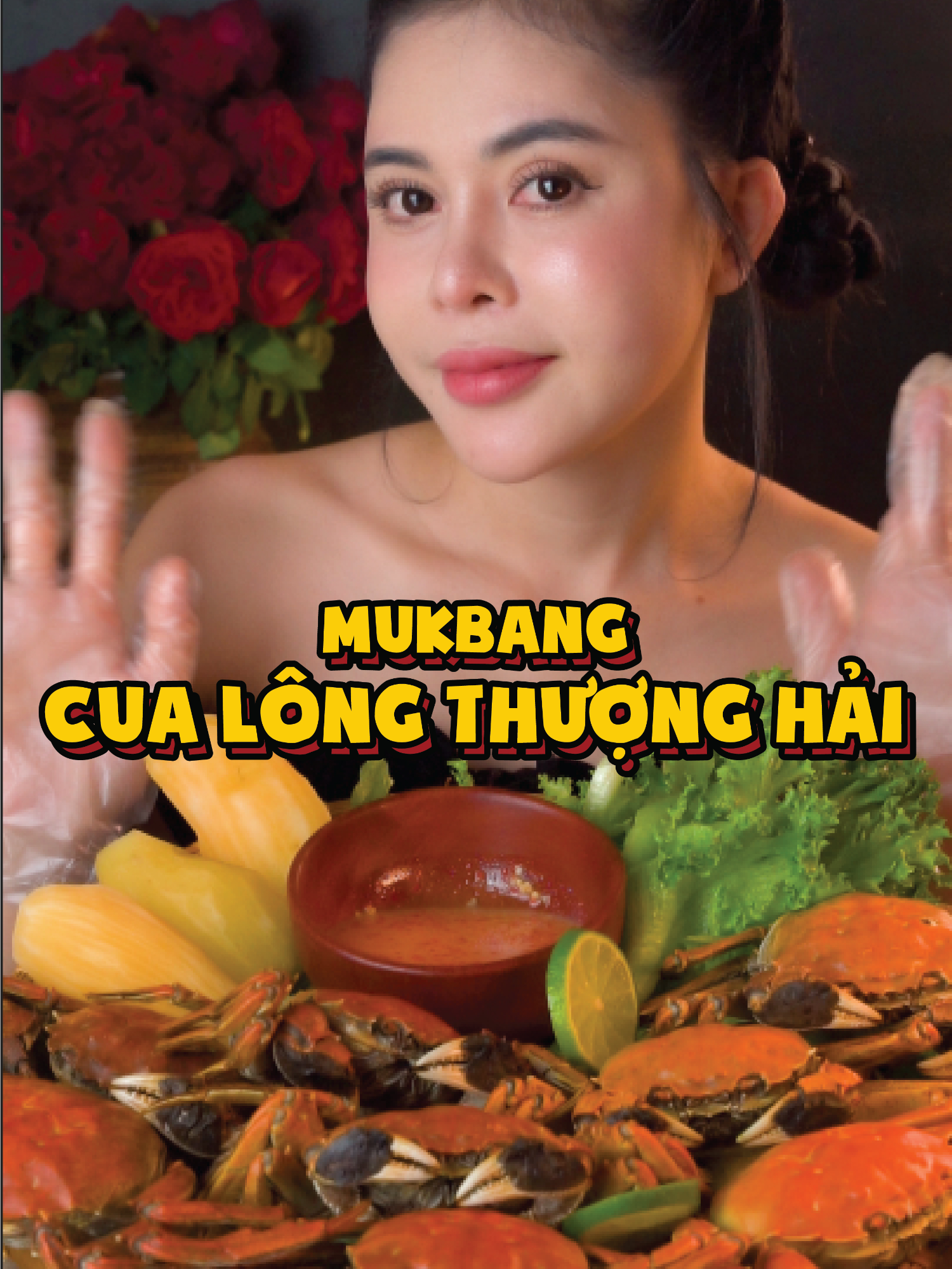 Mukbang Cua Lông Thượng Hải #mukbang #vivithichan #ancungtiktok