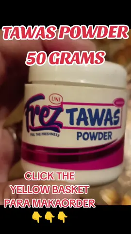 TAWAS POWDER 50 GRAMS  CLICK THE YELLOW BASKET PARA MAKAORDER#tawas #TAWAS #Tawas Powder 500g #tawaspowder #Tawas Powder Singaw #Tawas Powder Singaw #viral_video #virall #viraltiktok #viralvideo #viral #trending 