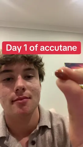 Day 1 of taking accutane. Follow for the journey #acne #accutane #CleanTok #skincare #fyp 