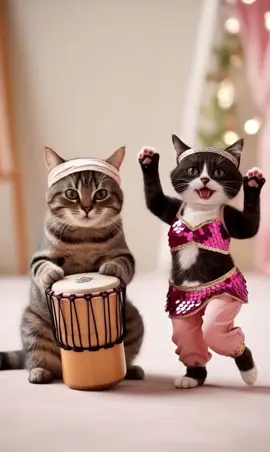 #darbukashow #ballydance #cat #catdance #petdance #animalslovers #animaldance #funny #ai #aiart#aiartgallery #zoo #cute 