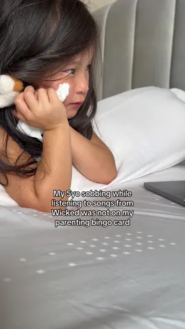 We told her that was the song when Elpheba & Glinda were saying goodbye to each other & she got the feels. Won’t stop listening to it though. 