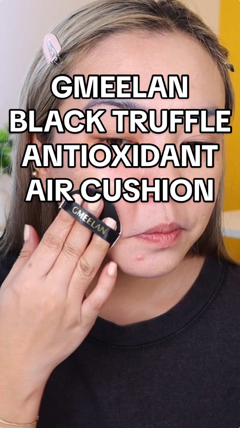Pinaka-HIGH coverage na cushion na natry ko?! Ito na yun! #GMEELAN #GMEELANPH #GmeelanBlackTruffleAntioxidantAirCushion #GmeelanAirCushion #Gmeelan2in1Cushion @GMEELAN_PH 