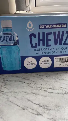 Chewz Blue Raspberry Flavour -Low Calories and so yummy to drink too! #drink #yummy #chewz #tiktokmademebuyit #blackfridaysale #TikTokShop #spotlight #bestdeals 