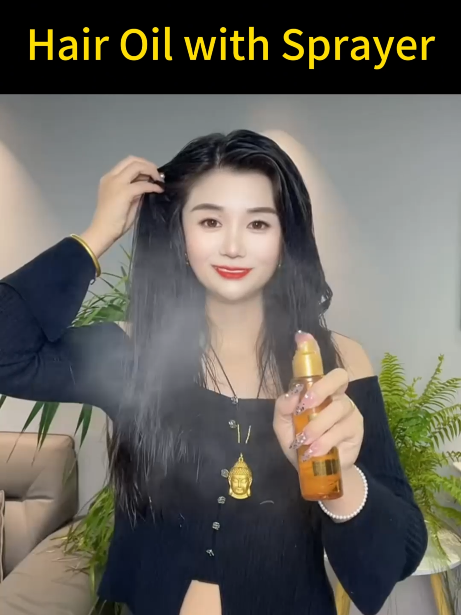 #haircare #hairoil #hairprotect #hairoilspray