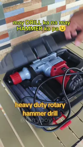 rotary hammer drill, dun tayo sa affordable pero heavy duty na #hammerdrill #rotaryhammerdrill #drill #mitsushi #constructiontools #DIY