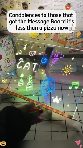 The coolest LED MESSAGE BOARD! Dont shop late for the holidays and get yours before they go out of stock ! #ledmessageboard #neonmessageboard #christmasgifts #christmasgiftideas #acrylicmessageboard #glowmarkers #glowingmarkerboard #kidsgifts #secretsantagift #officegift #officemarkerboard #CapCut#tiktokshop #tiktokshopfind #fyp 