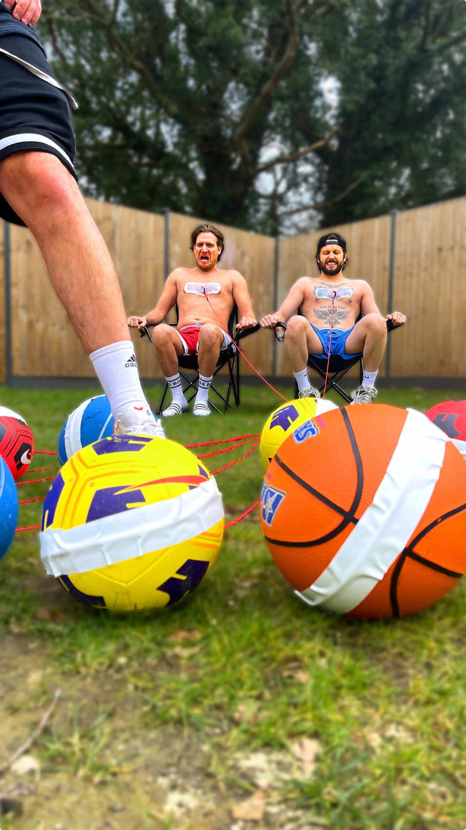 Don’t kick the wrong ball ⚽️🤣