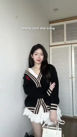 Eoooo xinh vãiiii #slick #viral #tiktok #xuhuongtiktok #knit #cardigan 