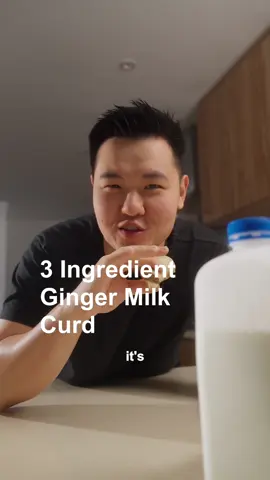 Replying to @Mollie How to make ginger milk curd In the previous video quite afew of you were asking about adding ginger to the milk pudding. This is actually a different dish all together as the way the milk is set is different and the texture is very different also! Ingredients Ginger Juice 1 Tbs Milk 200g Sugar 2 Tsp 1) heat milk with sugar till 70 deg.c 2) pour in hot milk into a bowl wirh ginger juice & let it set for 10 mins  3)served chilled or hot #gingermilkpudding #cantonesefood #chinesefood #dessert #EasyRecipe 