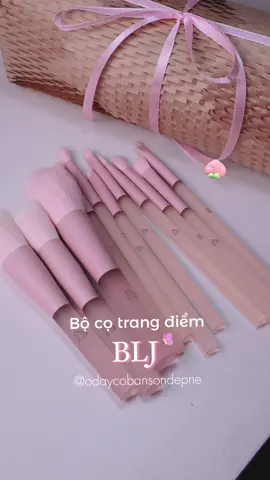 Bộ cọ màu hồng xinh iu nhà BLJ 💓 ( tuỳ sốp & tuỳ thời điểm cách đóng gói có thể khác nhau nha mí bà ơi 😘 ) #review #cotrangdiem #makeup #xuhuong #unboxing 