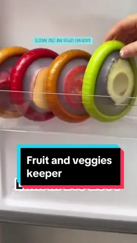 4pcs silicone fruit and veggies keeper fruit and veggies container  Fruit and veggies pod Fruit storage container  Fruit and vegetable silicone container 