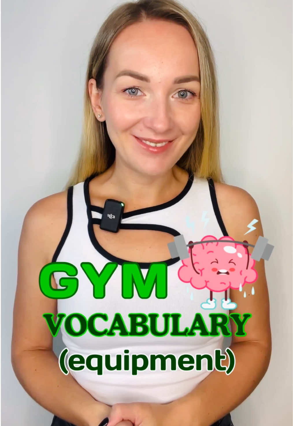 GYM Vocabulary (Equipment) 🏋🏻‍♀️ #GymTok #gymvocabulary #englishlessons #englishwords #englishteacher #englishclass #englishspeaking  @English BUFF 