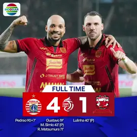 Persija Jakarta berhasil menang dengan yakin atas Madura United dengan skor 4-1. Macan Kemayoran mampu menang meyakinkan dan penampilan yang sempurna untuk melanjutkan tren postifnya. #BRILiga1 #IndosiarSports #IndosiarRumahSepakbolaIndonesia #BRIMoMudahSerbaBisa 