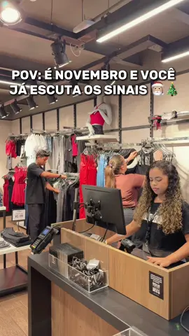 🎅É novembro e já escuto os sinais… 😄🎄 #trend #natal #shoppingdailha