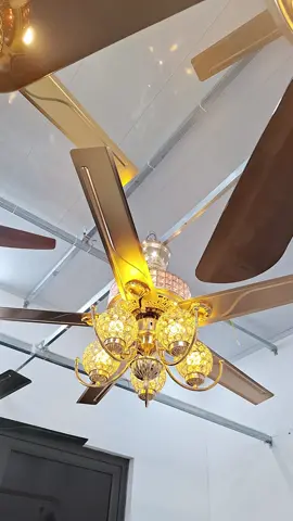 siêu phẩm quạt trần 5 Cánh pha Lê bên e đã cập bến #xuhuongtiktok #xuhuong2023 #quat 