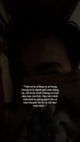 Tự mình gồng gánh.. #xuhuong #tamtrang #metmoi #nhacbuontamtrang #aplucmetmoi #varli #fyp #master2023bytiktok #buon_tam_trang #buon_tam_trang #flop #tolamin 