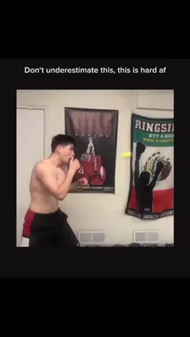 I did this once the cameras just werent on 😅 (h/t martialarts.dragons.warriors/IG) #boxing 