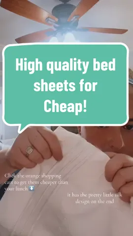 These sheets are SO soft! They honestly feel better then my expensive sheets…and theyre more then half the price😍#creatorsearchinsights #highquality #cheaptok #bedsheets #bedsheetset 