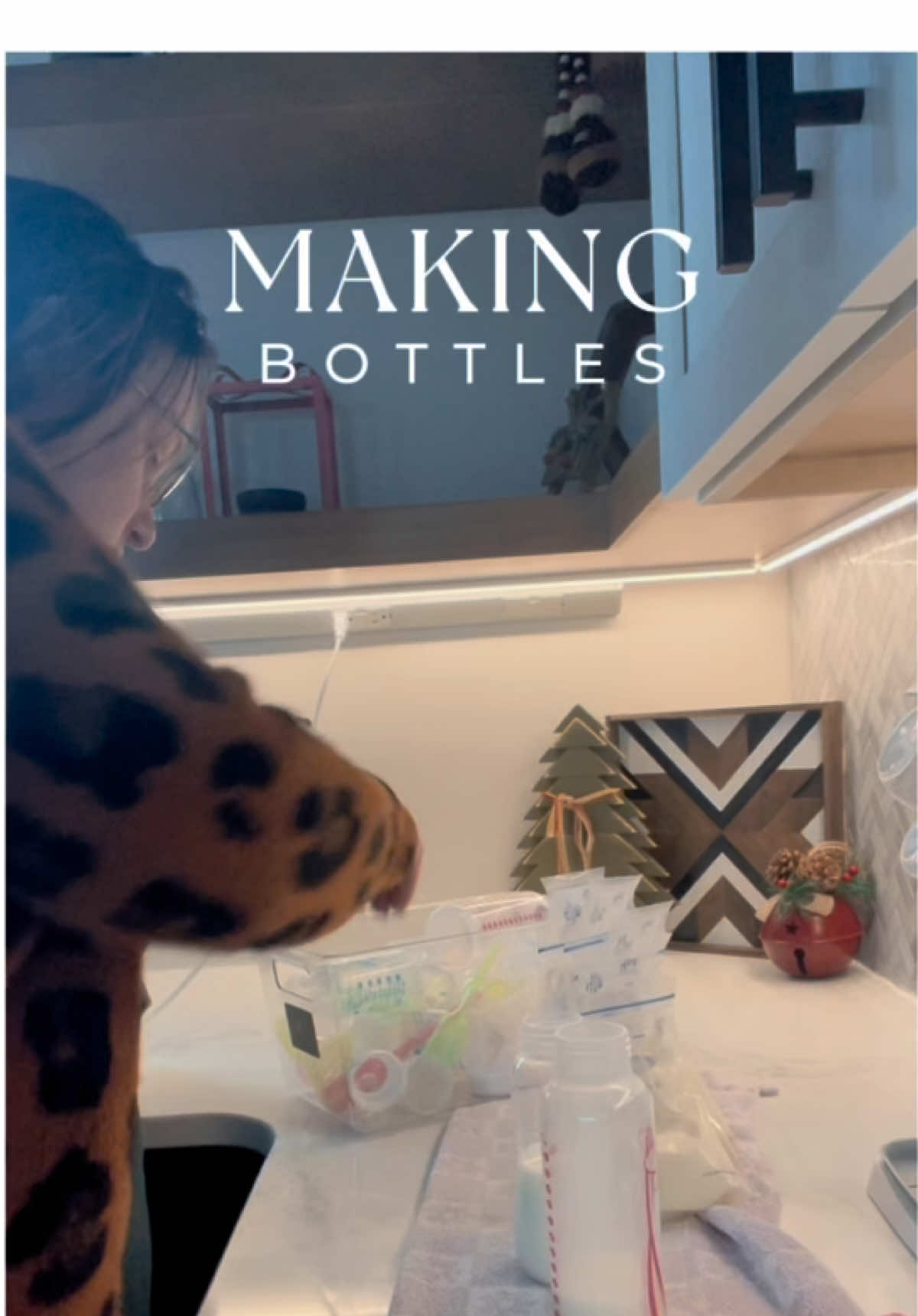 Using some frozen milk to make bottles this morning. I cannot believe my little girlie pop is 8-months old already and I’ve been exclusively pumping again for that long.  My pumping goal is to make it to a year. I’d love to hear yours!  #momlife #exclusivelypumping #pumpingmom #pumpingmama #bottlefeeding #bottleservice #MomsofTikTok #momtok 