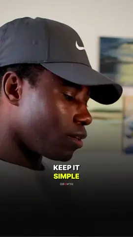 Don’t make life harder than it needs to be. Speaker: Nelson Nduwimana #stopoverthinking #LifeAdvice #keepitsimple