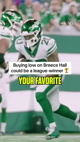 Buy low on Breece Hall while you still can 👀 #fyp #foryou #fantasyfootball #fantasyfootballadvice #fantasyfootballtips #jets 