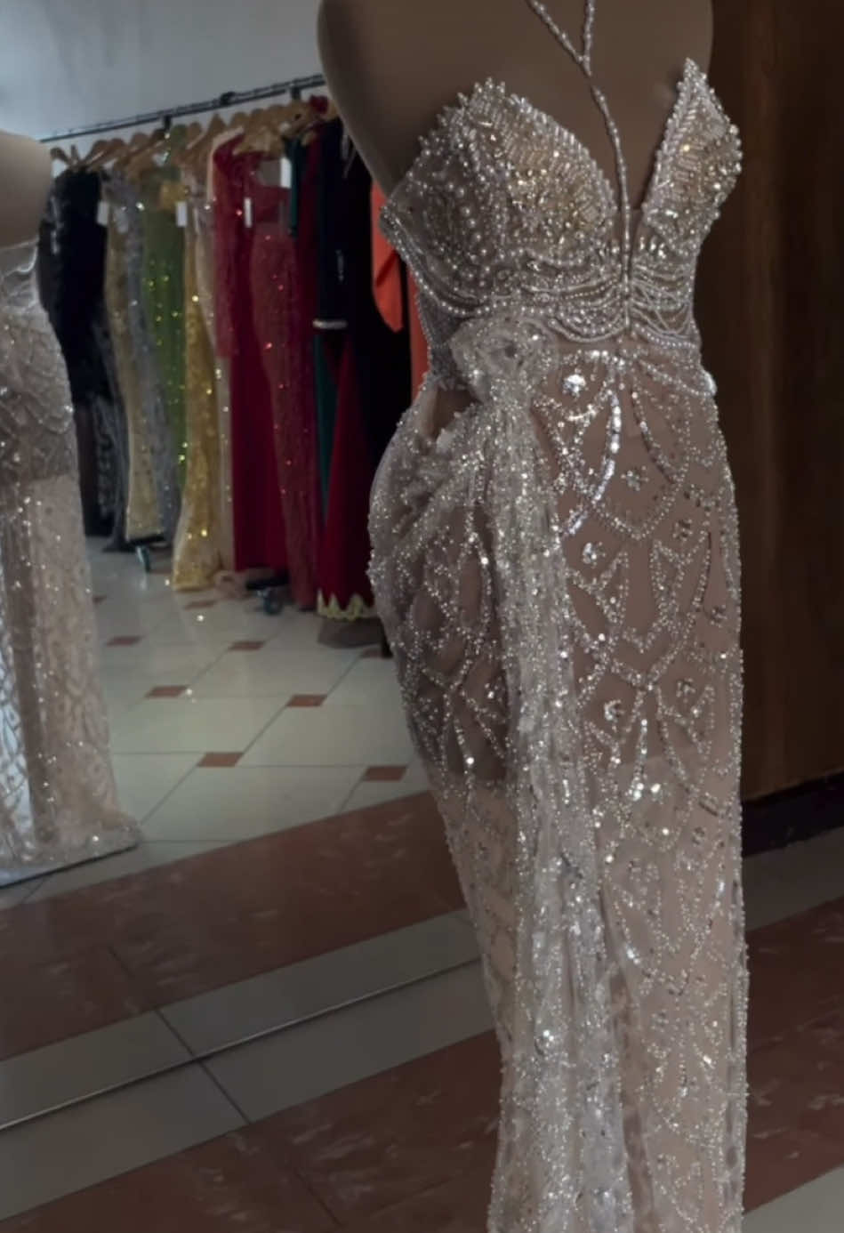 Fustana sipas porosise 💕 #fashion #fashiondesigner #dress 