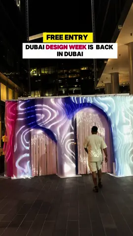 10th Edition Of Dubai District Week Is Back Again ☑️ 🔗Free Entry For All  Amazing Projects , Installation , Exhibition And Many More For You All , its And Open Space Event 🕰️ 10am-10pm  🔗From 5th November- 10 November Limited Time Free Parking Available 📍Dubai Design District @d3dubai  #dubaidesign #dubaidesigndistrict #designweek#freetoattendforyoupage#dubai#goviral#trendinb#winterspot#outdooractivities #uae #instaviral#exhibition #uaeexhibition #tiktokviral