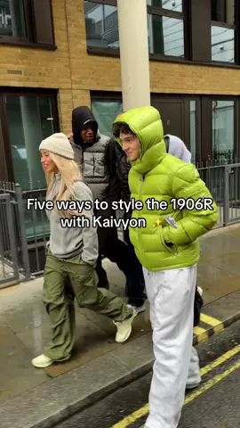 Five ways to style the #NewBalance #1906R with @kaivyon ✨👟 #newbalance1906r #sneakers #styling 