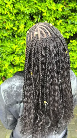 Half Sew In #sewin #cornrowstyles #hairstylist #kznstylist #curlyhair #november 