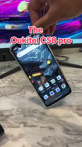 Presenting the Oukitel C58 pro 📱 #android #phone #smartphone #oukitel #tech 