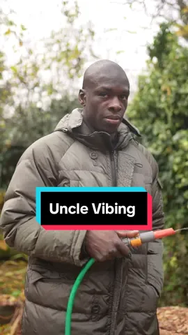 Uncle's Got the Vibes 👀 #dance #uncle #vibe #garden #Summer @dustygiamanco 