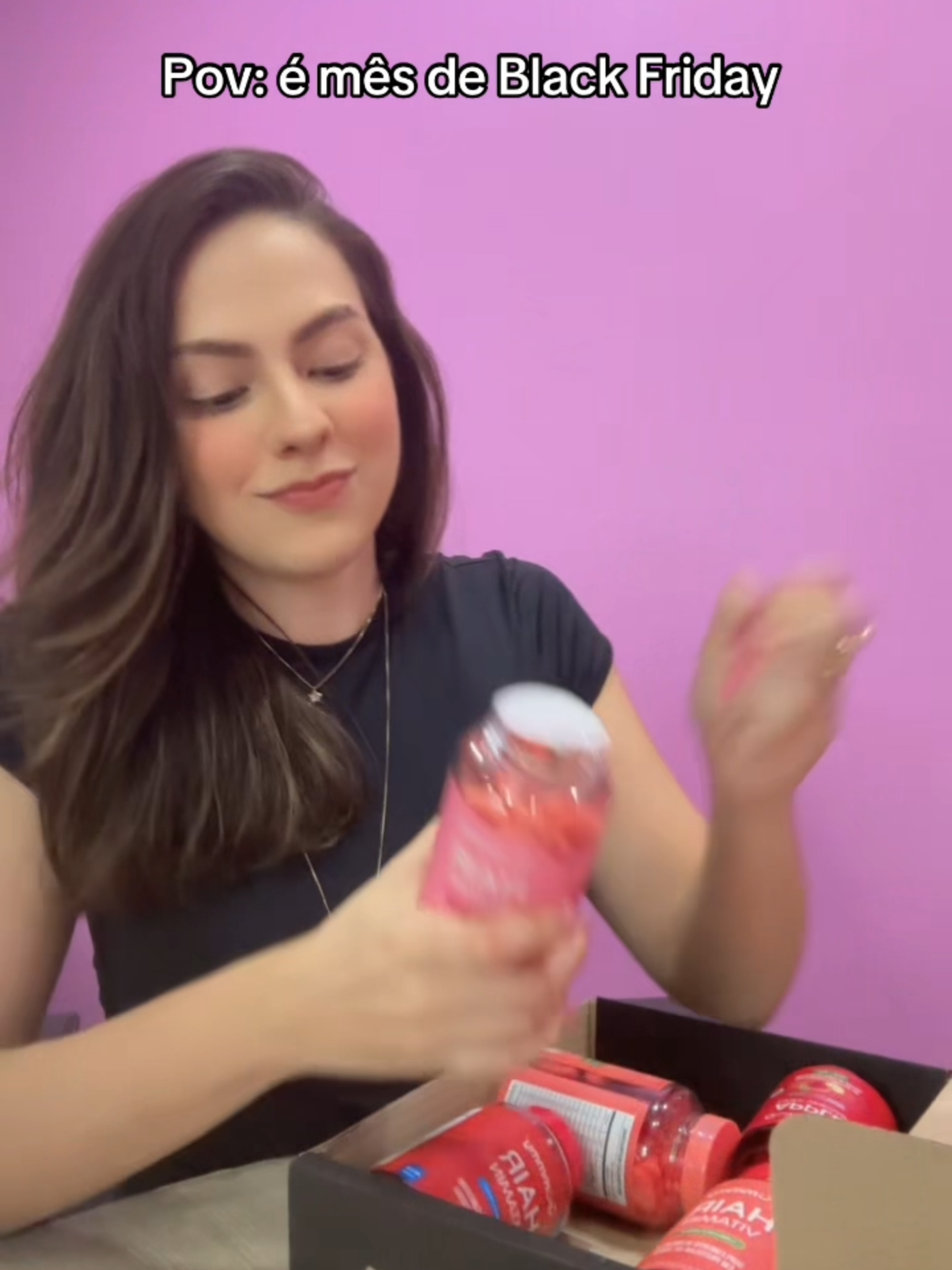 Me mimeeeii e vou me mimar ainda mais com os descontos da Pink Friday! 💖#blackfriday #pinkfriday#gummyhair #virginia #memimei