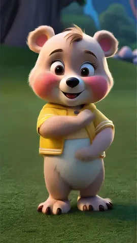 Happy song with cute bear dance #bear #cutebear #bearoftiktok #beardance #thelaughingsong #kidssong #funnydance #funnypets #funnypetsdance #forkids #foryouu #thelaughingsongchallenge #thelaughingsongdance 