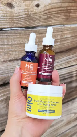 I’m excited to share my experience with Seoul Ceuticals’ amazing products! 🌟 First up is the Snail Mucin & Turmeric Anti-Aging Mask. This mask is fantastic for hydration and rejuvenation. It left my skin feeling incredibly smooth and plump after just one use! Next, the Ultra Retinol Night Serum is perfect for my nighttime routine. It’s lightweight and absorbs quickly, helping to reduce fine lines while I sleep. I’ve noticed a brighter, more even skin tone since incorporating it into my regimen. Finally, the Day Glow Serum has quickly become a staple in my morning routine. It gives my skin a beautiful, radiant glow without feeling greasy, making it perfect for everyday wear. Overall, I’m really loving how these products are working together to enhance my skin’s texture and radiance! 🌼 Thanks to @Seoul Ceuticals and @BAZZAAL for these incredible skincare essentials! #SeoulCeuticals #kbeauty #glassskin #skincareaddict