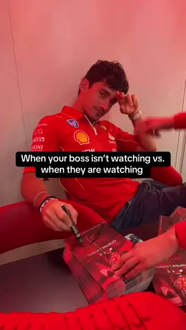 Leclerc 😂 (via @ferrari) #leclerc #f1 #autograph 