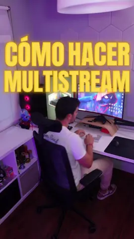 Cómo hacer mulstistream en tiktok y otra plataforma, te enseño las 3 mejores formas de hacer multistream #multistream #obs #tiktoklivestudio #tipsstreamer #tipsobs #juanluluvt