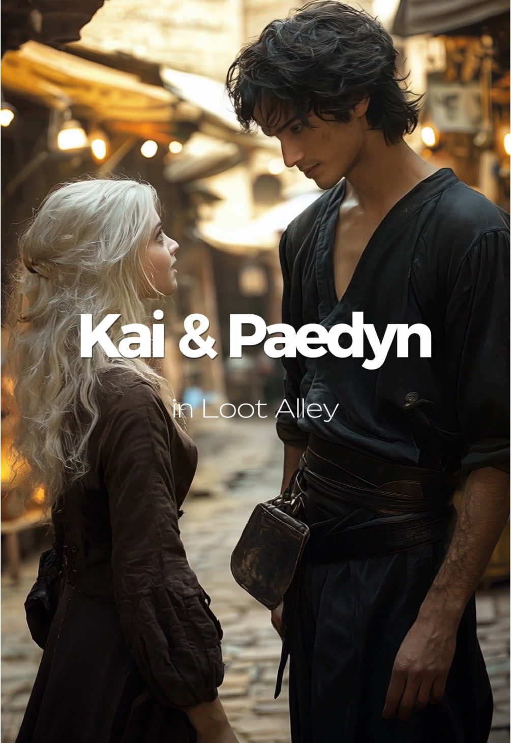 Kai Azer & Paedyn Gray in Loot Alley 🗡️ #powerless #kaiazer #paedyngray #kaiandpaedyn #BookTok 