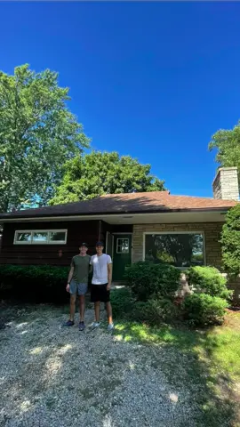 Finally got around to digging the stumps out. It made such a huge impact. Letting more light into the living room and exposing more of the stone really improved the look :) #landscaping #filling #holes #curbappeal