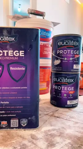 Quando você pensa em uma pintura com cobrimento,rendimento qualidade tinta lavável  e o preco que  entra no seu orcamento estamos falando de tintas @Tintas Eucatex  O que tem de melhor no mercado 