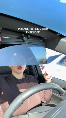 Short girl friendly lol block that glare from the sun & headlights with this polarized sun visor extender.  #sunvisor #falldealsforyou #blackfridaydeals  @JOYTUTUS 