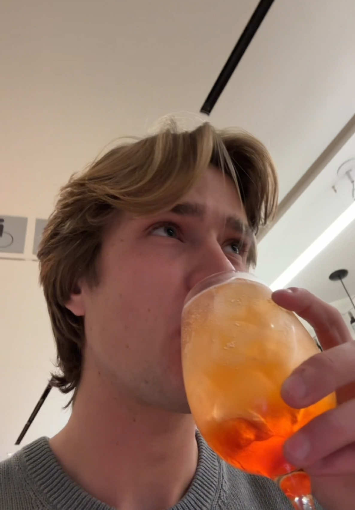in case you need a break from the world today, heres me getting sloshed in an airport 🫶🏼 #newarkairport #turin #travel #lufthansa #airportlounge 