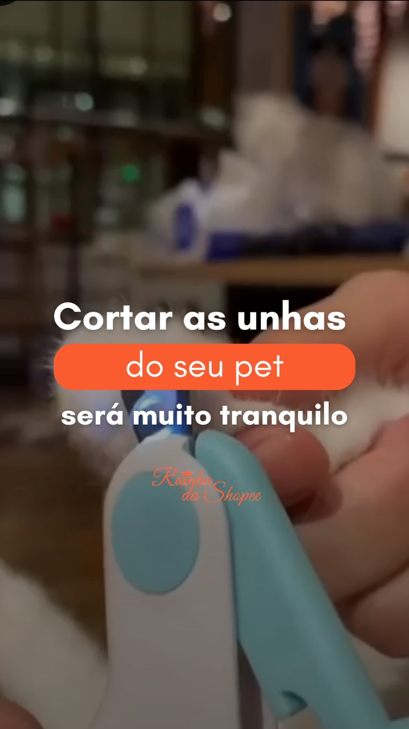 acesse o link na bio ♥️ #shopee #unhas #pet #cortadordeunhas #alicate #cachorro #gato #animais 