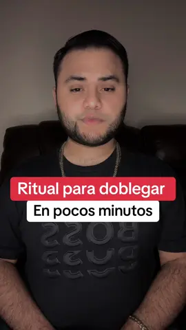 Ritual para doblegar en pocos minutos #ritualesdeamor 