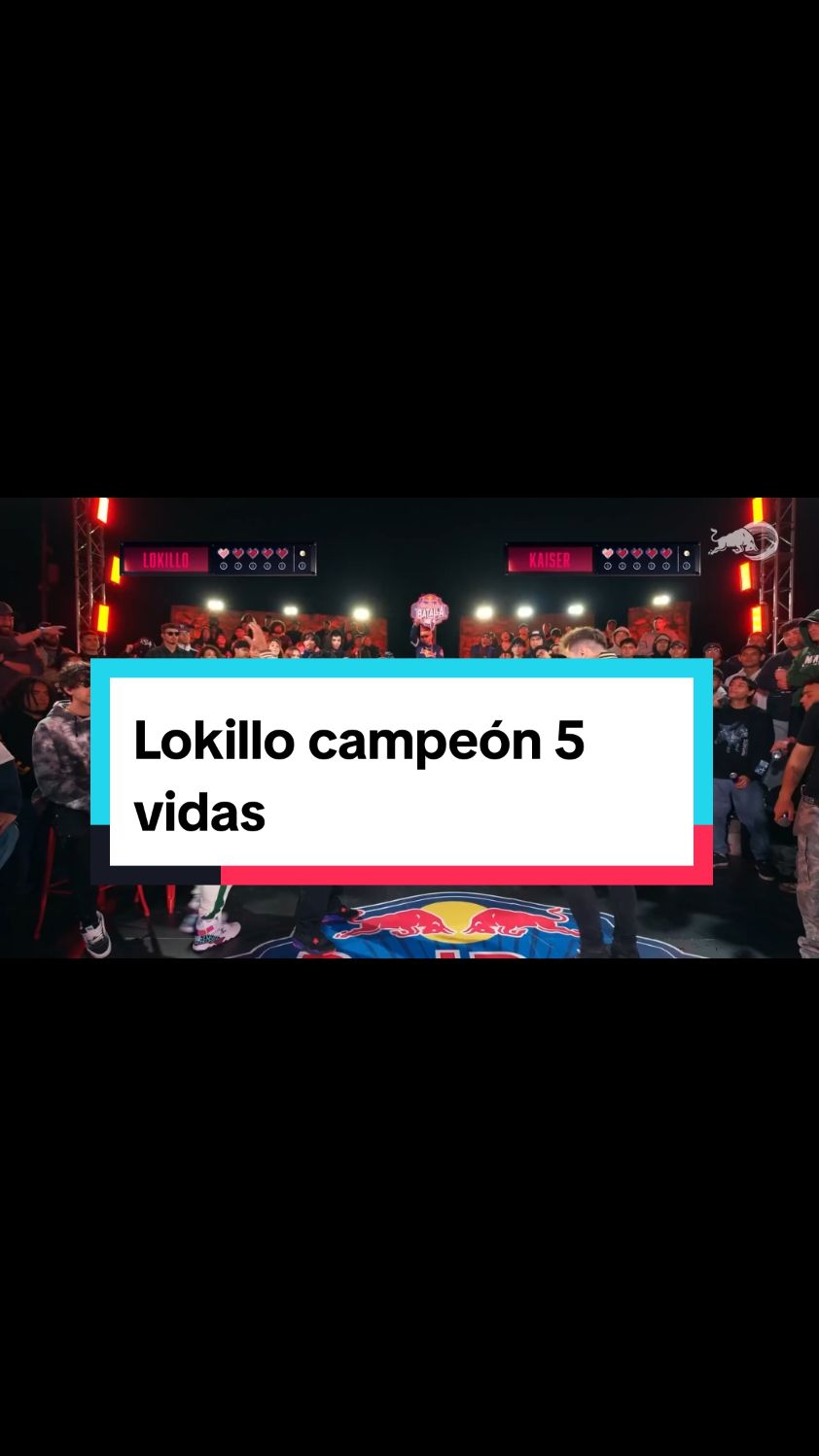 5 vidas Redbull Lokillo campeón 💯🔥🇨🇴#redbull #fresstylerap 