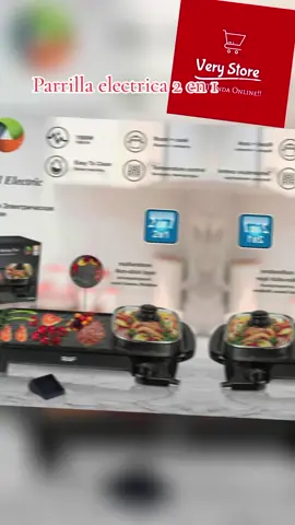 parrilla 2 en 1 , convina tu creatividad con la practicidad de esta parrilla para crear verdaderos manjares #mundoemprendedor #paratyviral #verystore #loquebuscabas 