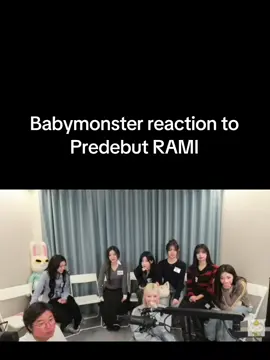 WOW!! Our Main Vocal, Our Angelic Voice!! Shin Haram🦭🐬💗 (Babymonster reaction to Predebut RAMI)  #predebut #babymonster #RAMI #fypシ #fypシ゚ #fyp 