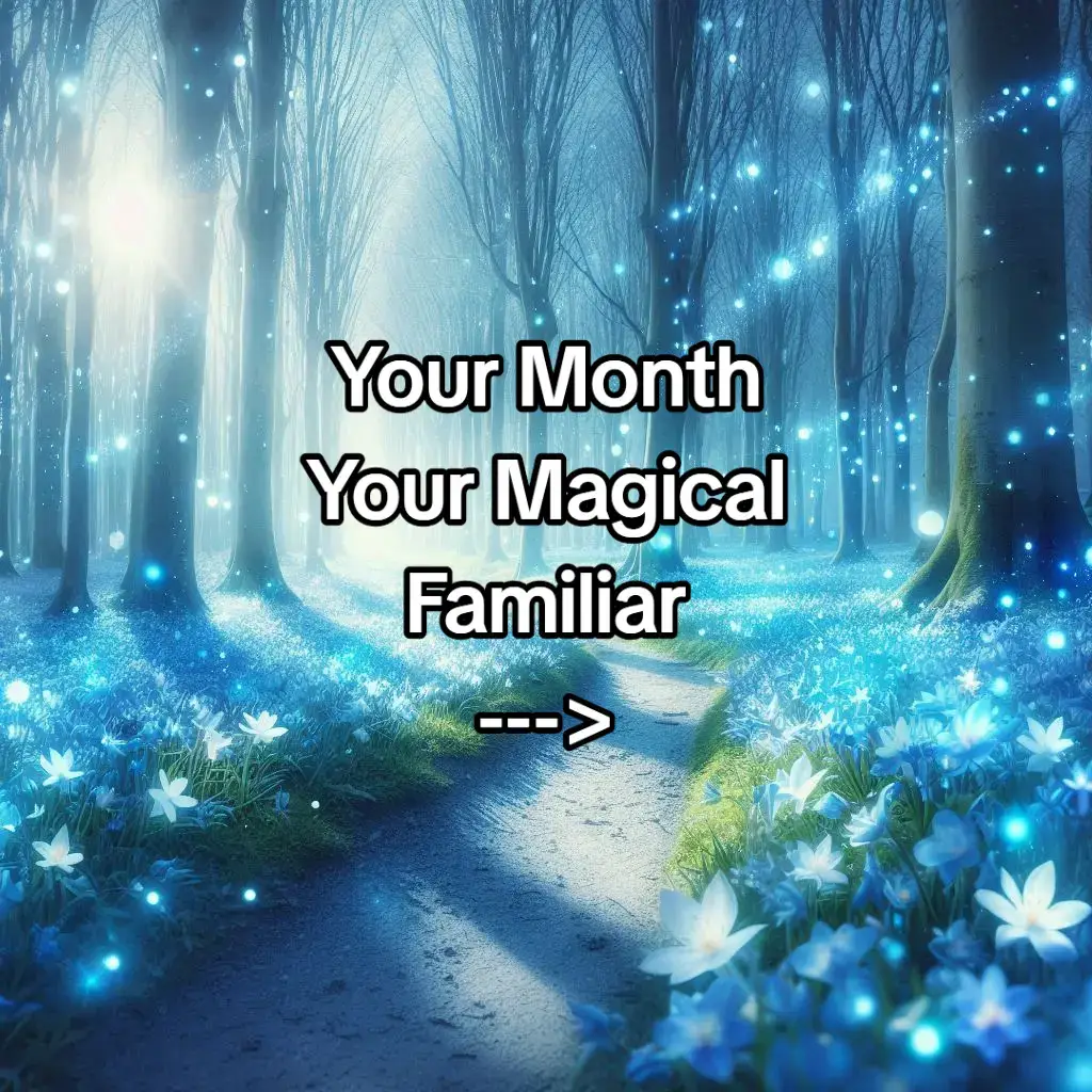#YourMonth #yourmonthyourthing #yourmonthyourpet #familiar #magical #forest #magicalcreatures #ethereal #Love #cute ##aigenerated #aigeneratedart #aiart 