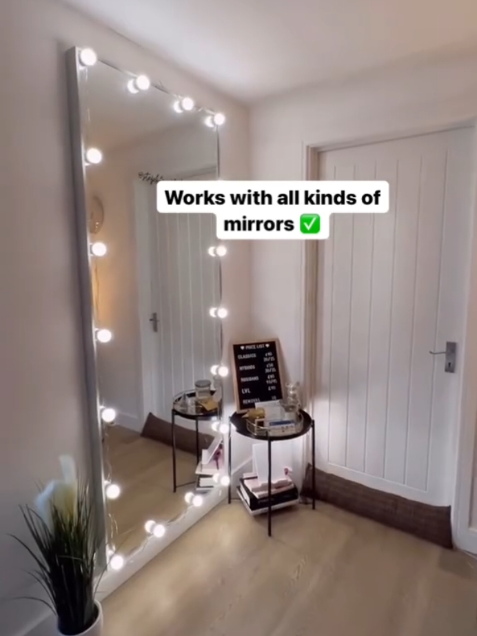 Check our bio, ✅🛒 #lights #beautytips #travelblogger #tiktokmadebebuyit #beautysalon #mirrorlight 