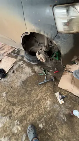 Tie Rod Panjang rusak parah Mobil All New Gran Max #bengkelmobil #bengkelcahayaauto2 #mekanikmuda #piangabenk #fyp 