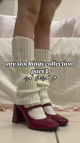hii! so some people were asking where i got my socks and leg warmers soo the first 5 are from amazon, 6th is from brandy melville, 7th is from forever 21, and i believe the last ones can be found on amazon as well! my collection is still growing hehe 🤭 #stockings #shoujo #shoujogirl #hauls #doll #dollette #fyp #styleinspo 